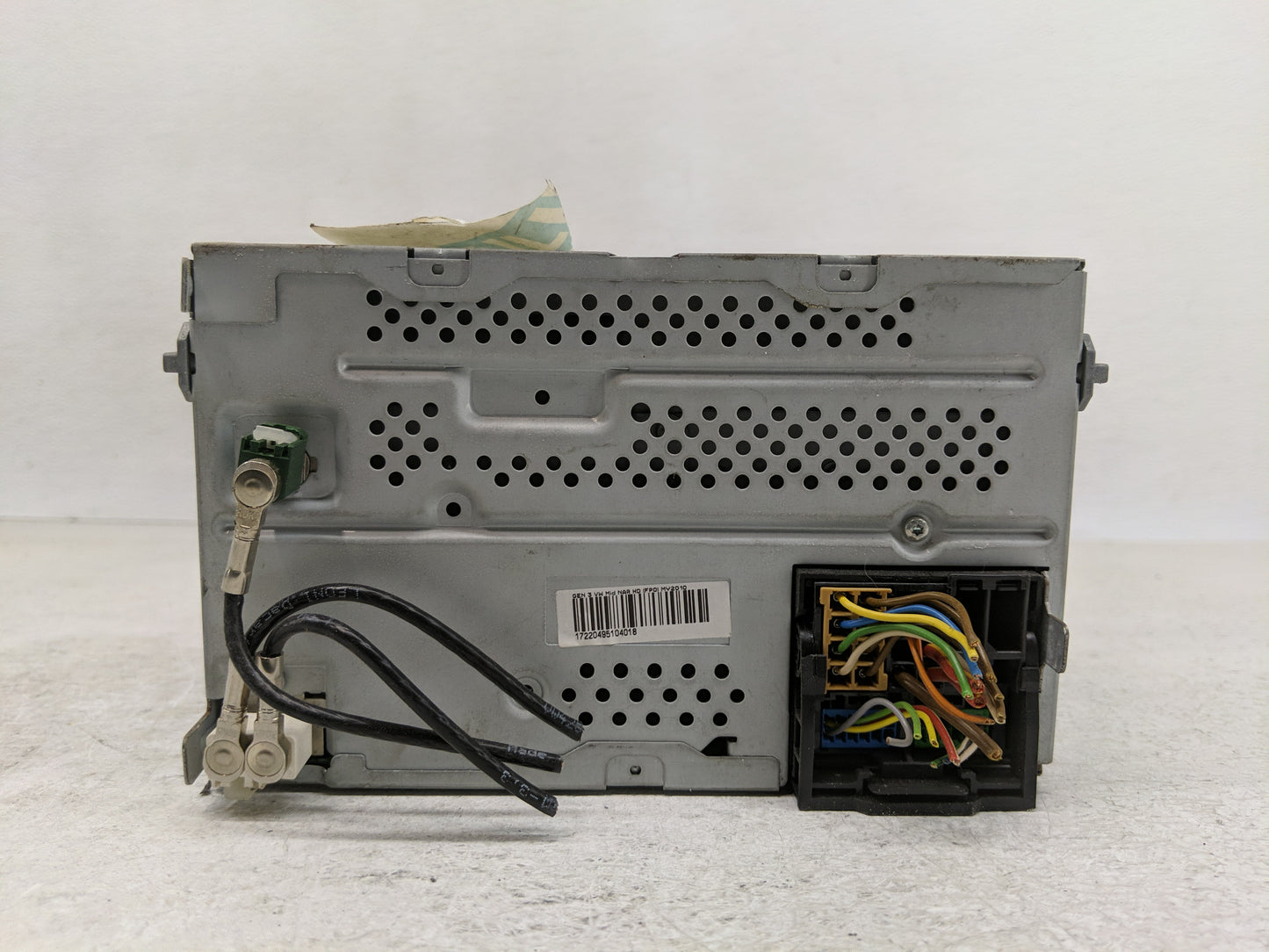 2012 Volkswagen Gli Radio AM FM Cd Player Receiver Replacement Fits Fits 2010 2011 2013 2014 OEM Used Auto Parts - Oemusedau