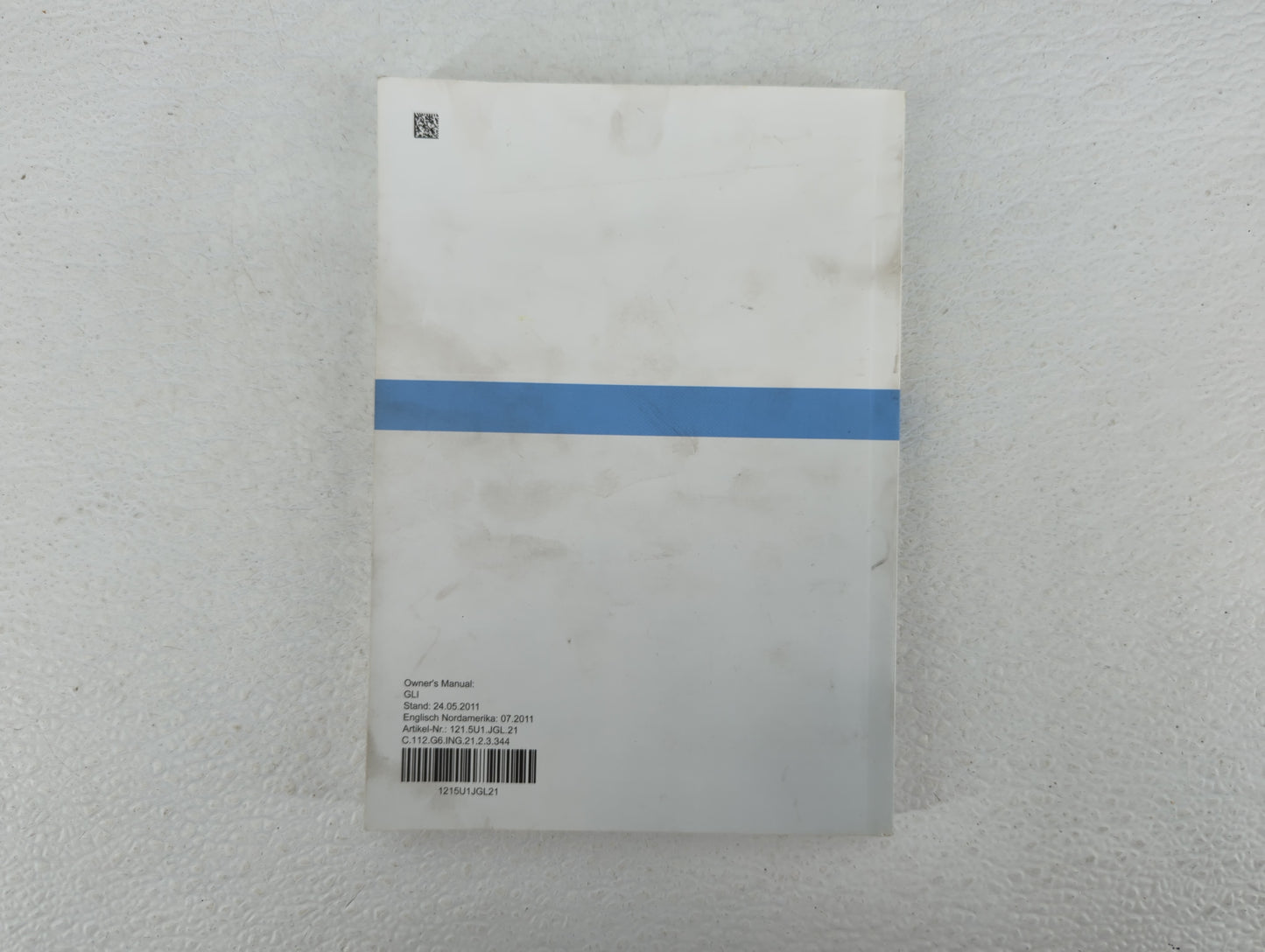 2012 Volkswagen Gli Owners Manual Book Guide OEM Used Auto Parts - Oemusedautoparts1.com