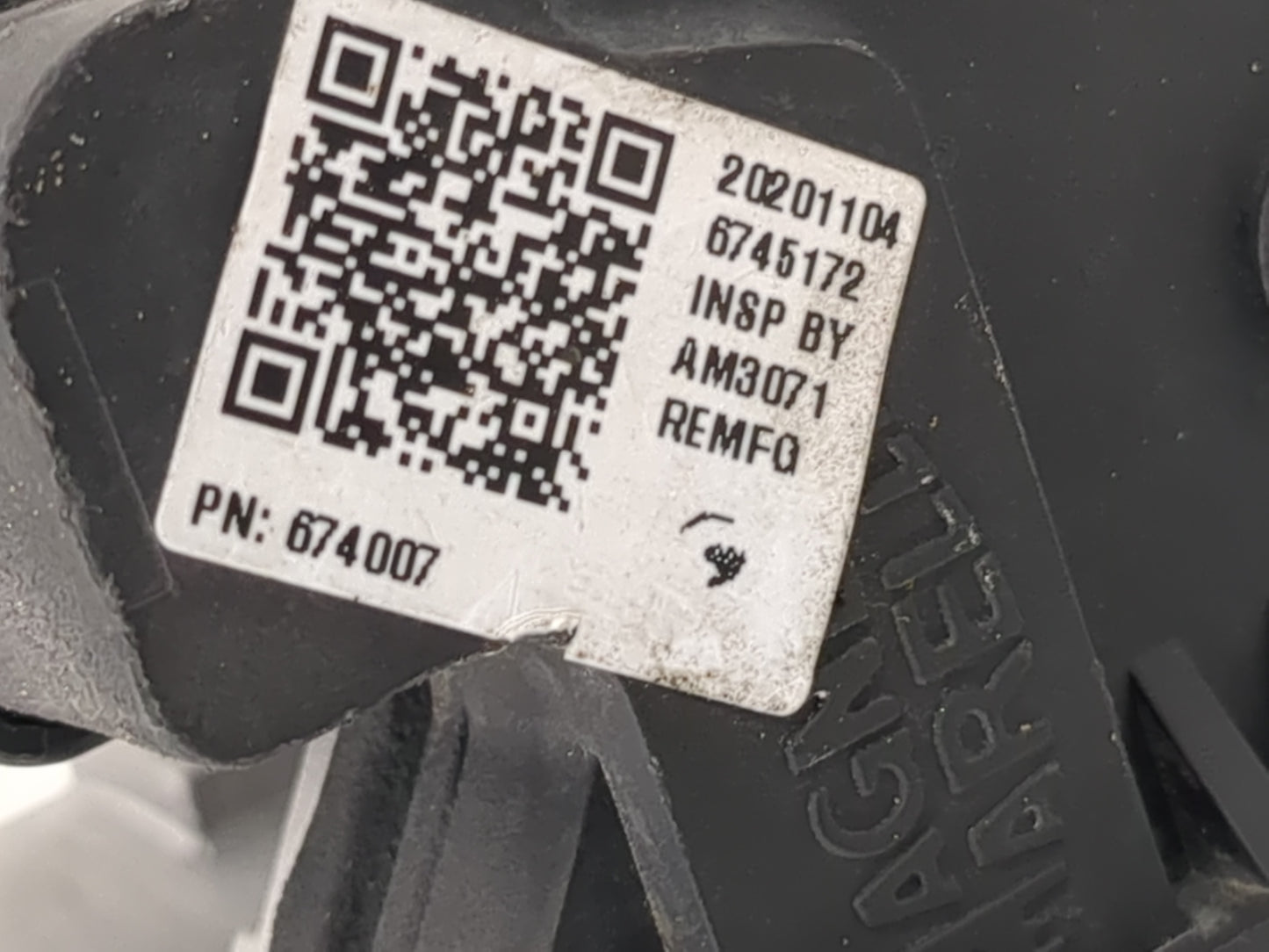 2006-2014 Volkswagen Jetta Throttle Body P/N:674007 Fits Fits 2006 2007 2008 2009 2010 2011 2012 2013 2014 OEM Used Auto Par