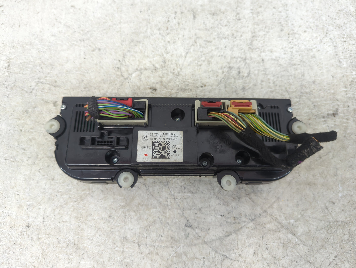 2012 Volkswagen Passat Climate Control Module Temperature AC/Heater Replacement P/N:561907044D 5HB01075340 Fits OEM Used Aut