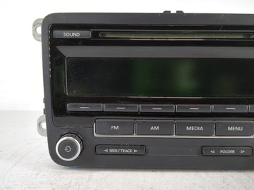 2009-2017 Volkswagen Tiguan Radio AM FM Cd Player Receiver Replacement P/N:5N0 035 164 D Fits OEM Used Auto Parts