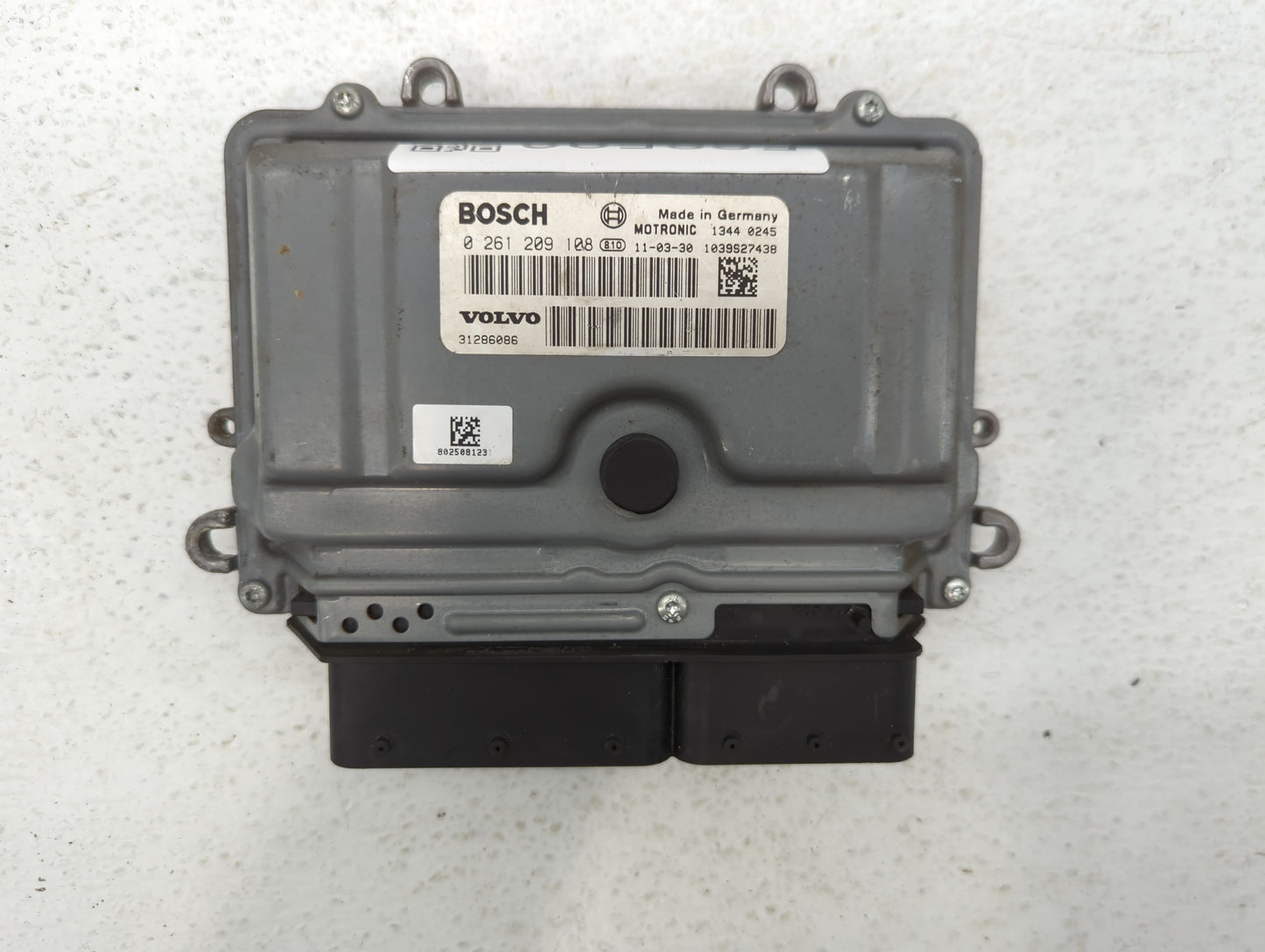 2012 Volvo V60 PCM Engine Control Computer ECU ECM PCU OEM P/N:31286086 Fits OEM Used Auto Parts - Oemusedautoparts1.com