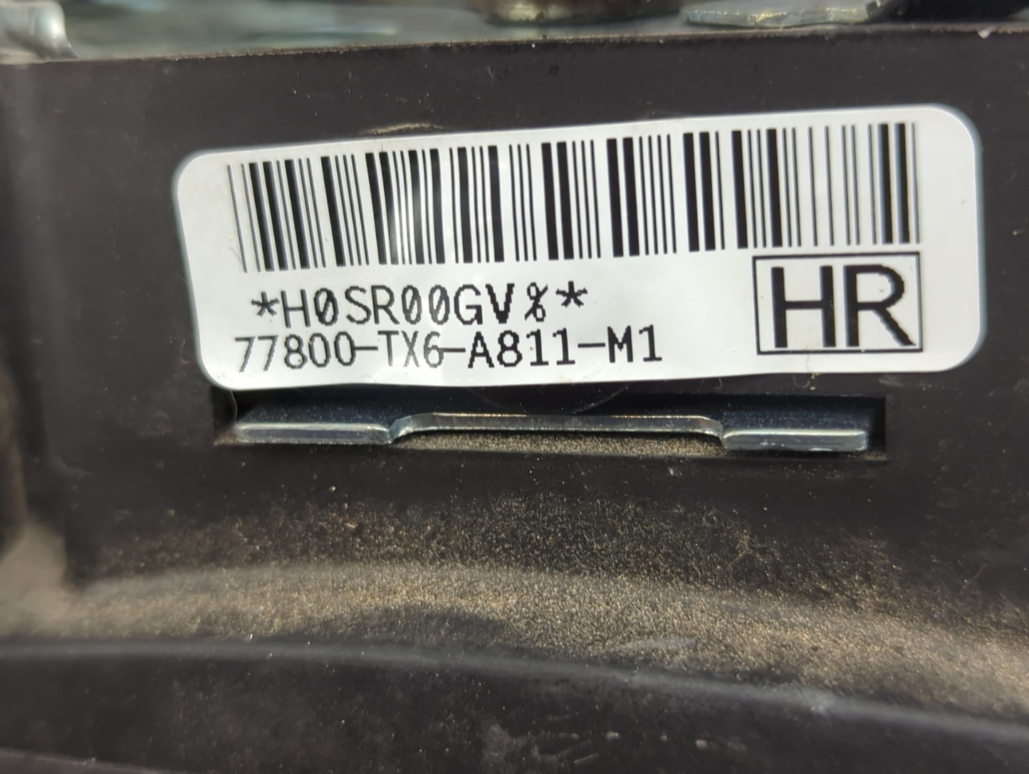 2013 Acura Ilx Air Bag Driver Left Steering Wheel Mounted P/N:77800-TX6-A811-M1 Fits OEM Used Auto Parts - Oemusedautoparts1