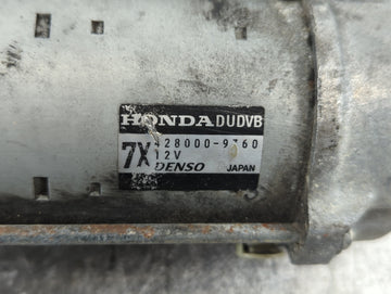2013-2018 Acura Rdx Car Starter Motor Solenoid OEM P/N:428000-9360 Fits Fits 2013 2014 2015 2016 2017 2018 OEM Used Auto Parts