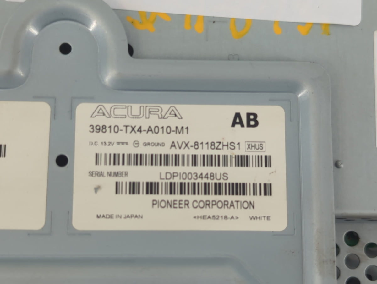 2013-2015 Acura Rdx Information Radio Display Screen 830912 - Oemusedautoparts1.com