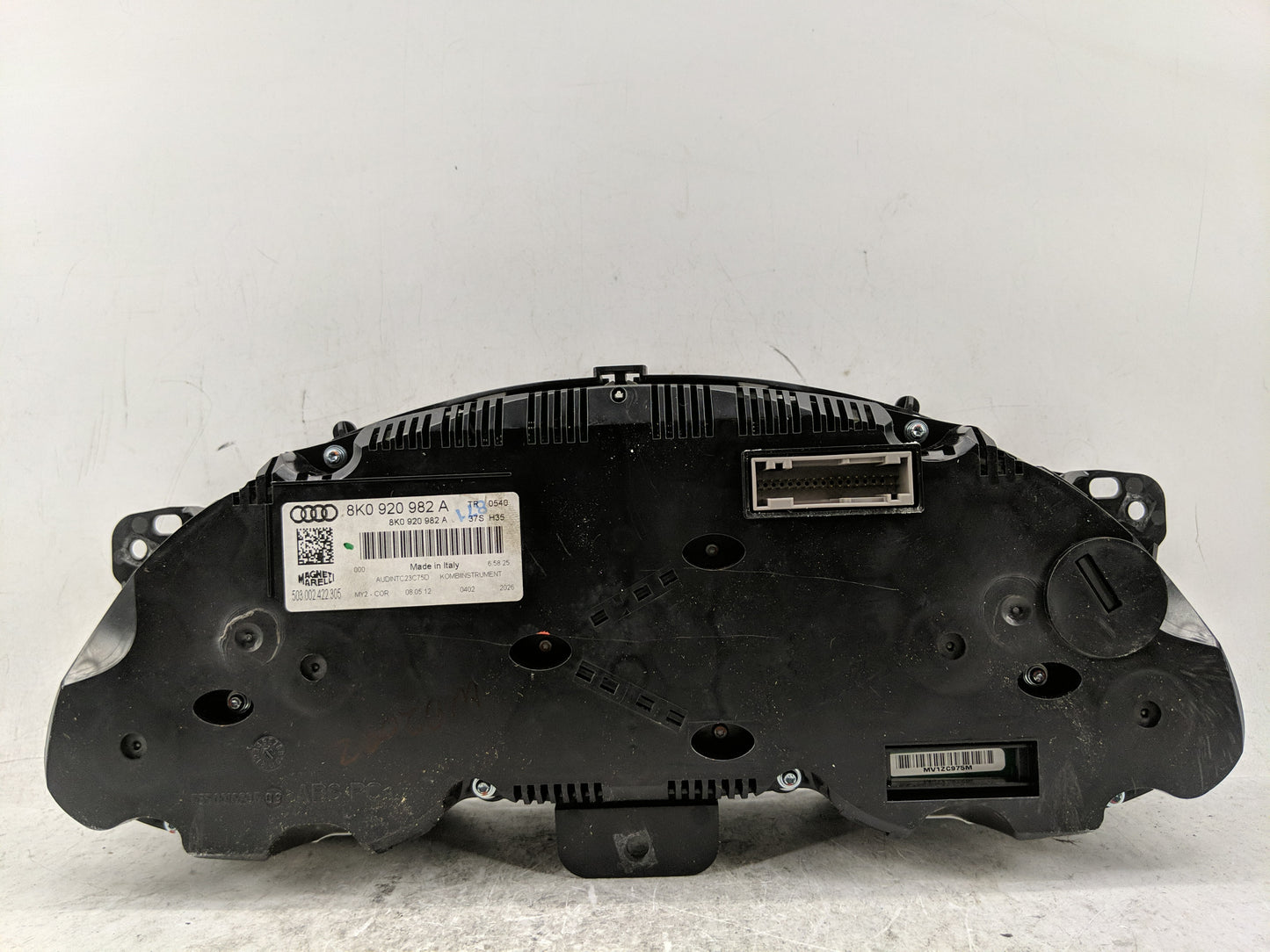 2013 Audi A4 Instrument Cluster Speedometer Gauges P/N:8K0 920 982 A Fits OEM Used Auto Parts - Oemusedautoparts1.com