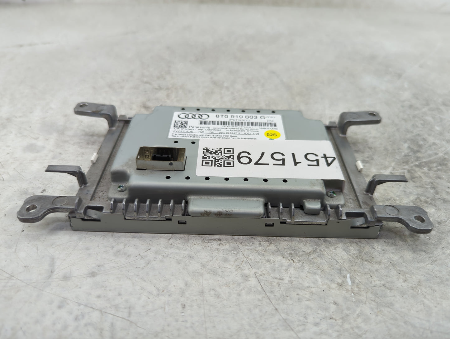 2009-2016 Audi A4 Information Display Screen - Oemusedautoparts1.com