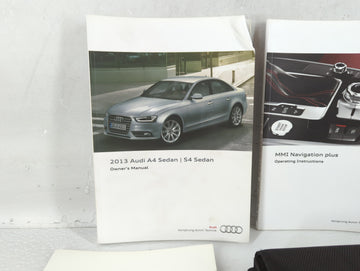 2013 Audi A4 Owners Manual Book Guide OEM Used Auto Parts