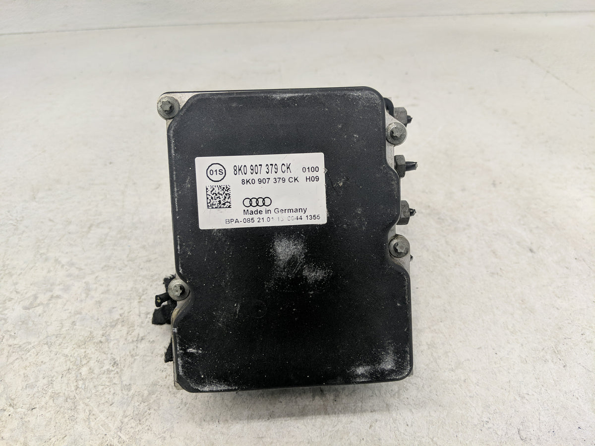 2013 Audi A5 Anti-Lock Brake ABS Pump Module Actuator OEM P/N:BPA-085 8K0 907 379 CK Fits OEM Used Auto Parts - Oemusedautop