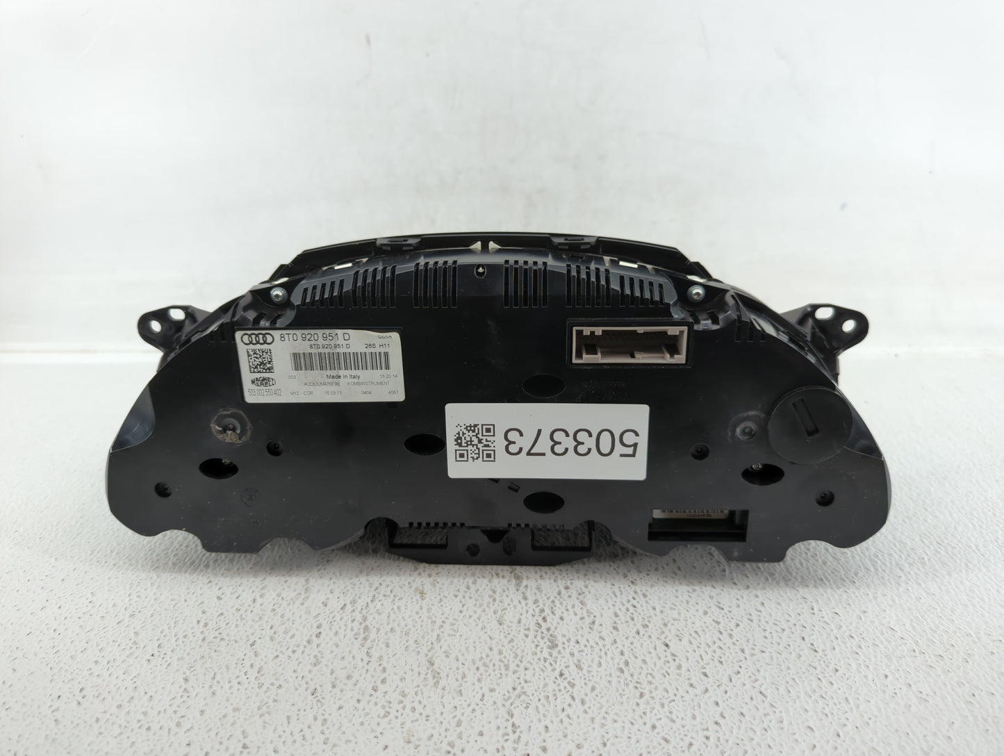 2013 Audi A5 Instrument Cluster Speedometer Gauges P/N:8T0920951D 8T0 920 951 D Fits OEM Used Auto Parts - Oemusedautoparts1