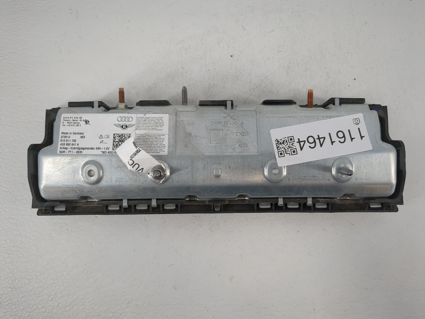 2012-2018 Audi A6 Air Bag Driver Left Steering Wheel Mounted P/N:4G8 880 841 A Fits Fits 2012 2013 2014 2015 2016 2017 2018