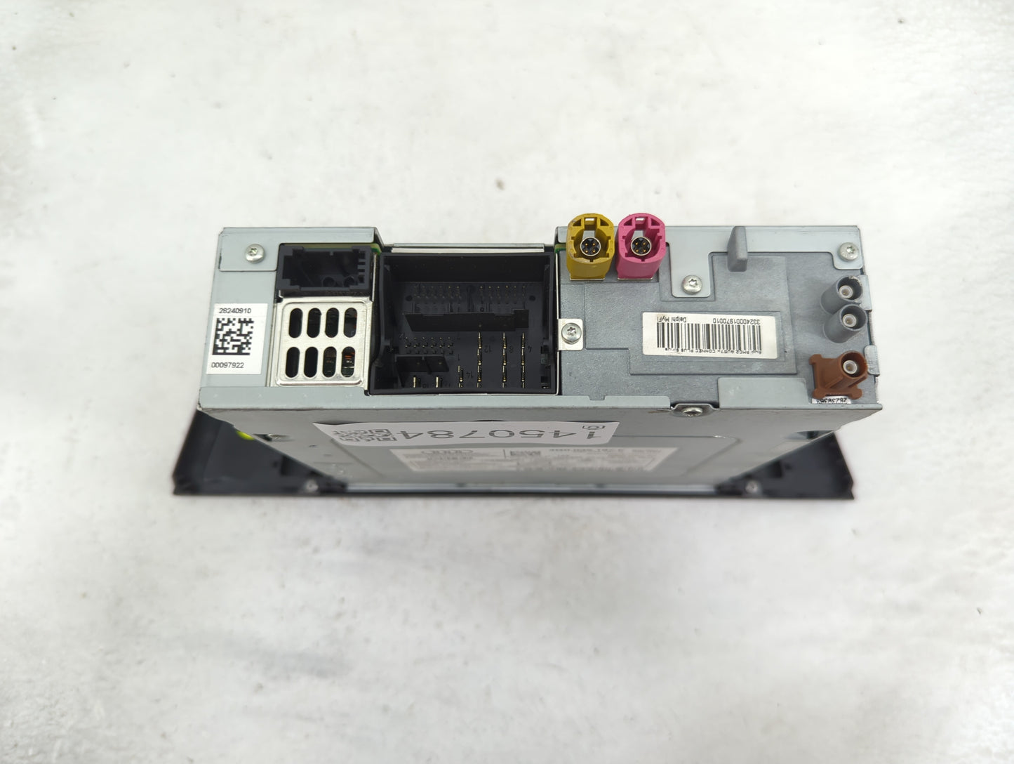 2012-2015 Audi A6 Radio AM FM Cd Player Receiver Replacement P/N:4G0035187F 4G0035187D, 28382023 Fits Fits 2012 2013 2014 20