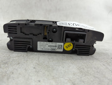 2012-2015 Audi A6 Climate Control Module Temperature AC/Heater Replacement P/N:4G0 919 158 J Fits Fits 2012 2013 2014 2015 OEM Used Auto Parts