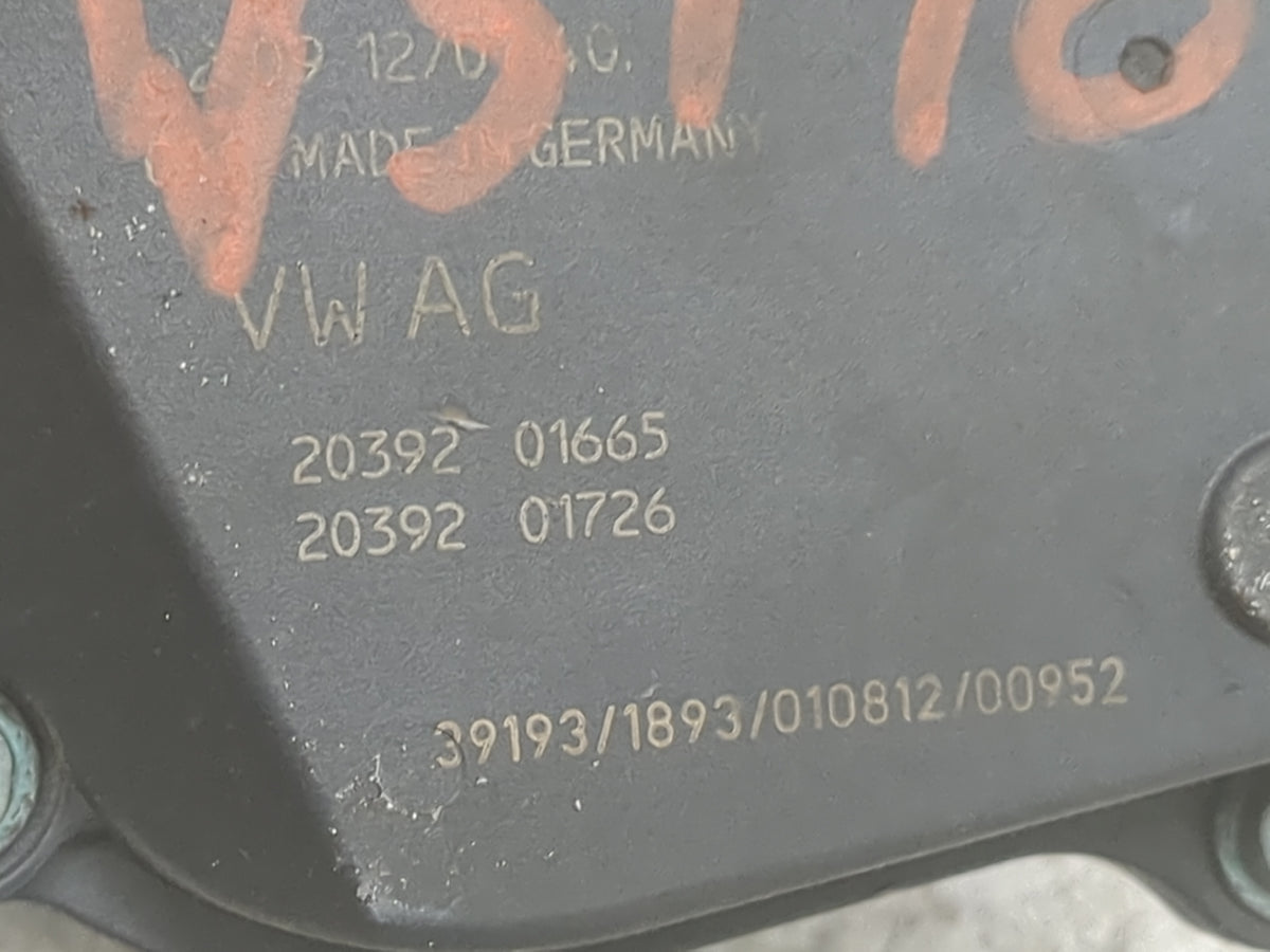 2012-2018 Audi A6 Throttle Body P/N:20392 01665 20392 01726 Fits OEM Used Auto Parts - Oemusedautoparts1.com