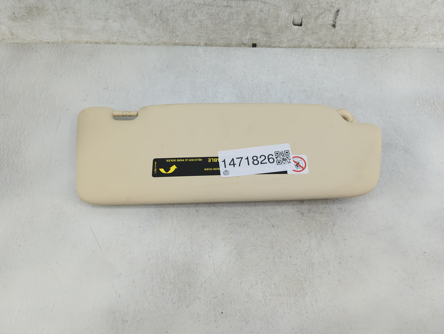 2013-2014 Audi Q5 Sun Visor Shade Replacement Driver Left Mirror Fits Fits 2013 2014 2015 2016 OEM Used Auto Parts - Oemused