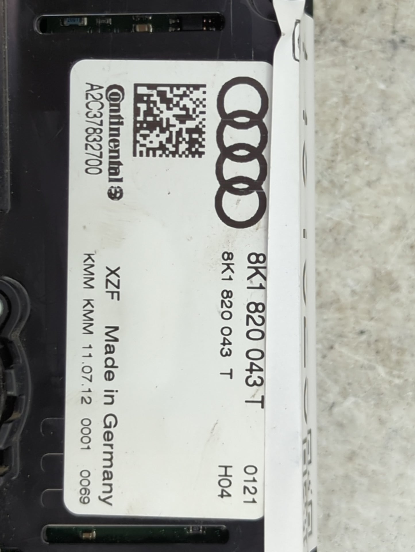2013-2017 Audi Q5 Climate Control Module Temperature AC/Heater Replacement P/N:8K1820043T A2C37832700 Fits OEM Used Auto Par
