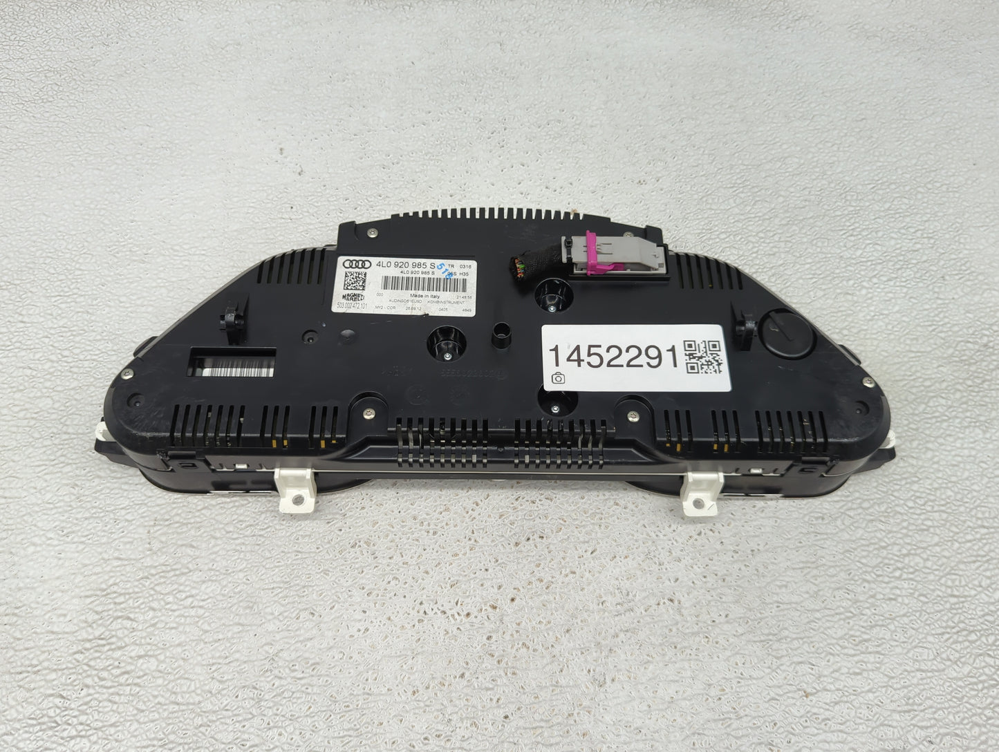 2013-2015 Audi Q7 Instrument Cluster Speedometer Gauges P/N:4L0920985S 503.002.472.101, AUDINGD51EU9D Fits Fits 2013 2014 20