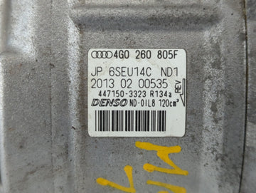 2013-2015 Audi S6 Air Conditioning A/c Ac Compressor Oem