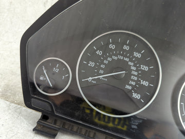 2013-2014 Bmw 320 Instrument Cluster Speedometer Gauges P/N:9232895 9311384-01 Miles:114K Fits Fits 2012 2013 2014 2015 2016 OEM Used Auto Parts