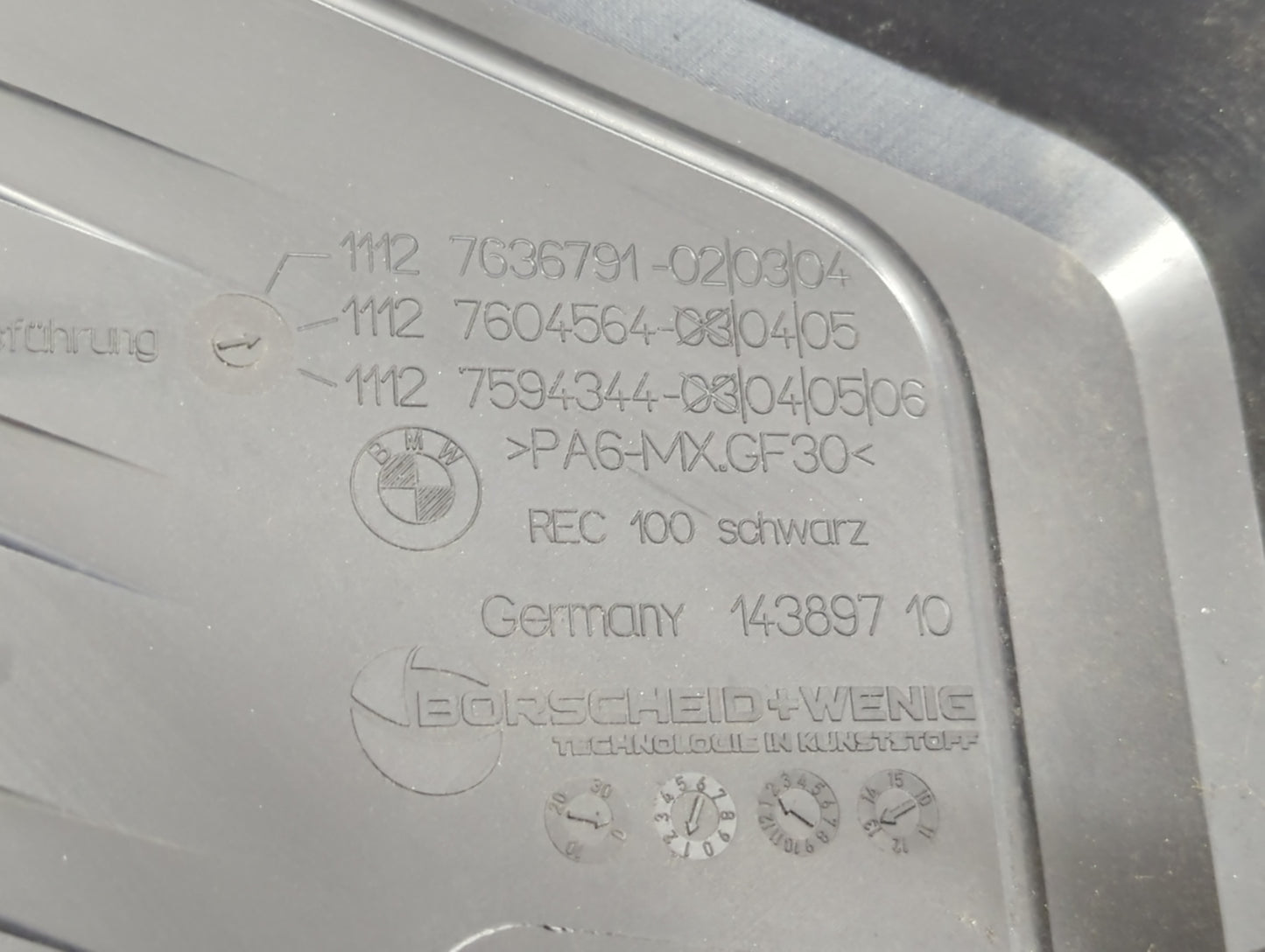2013 Bmw 320i Engine Cover 1453232 - Oemusedautoparts1.com