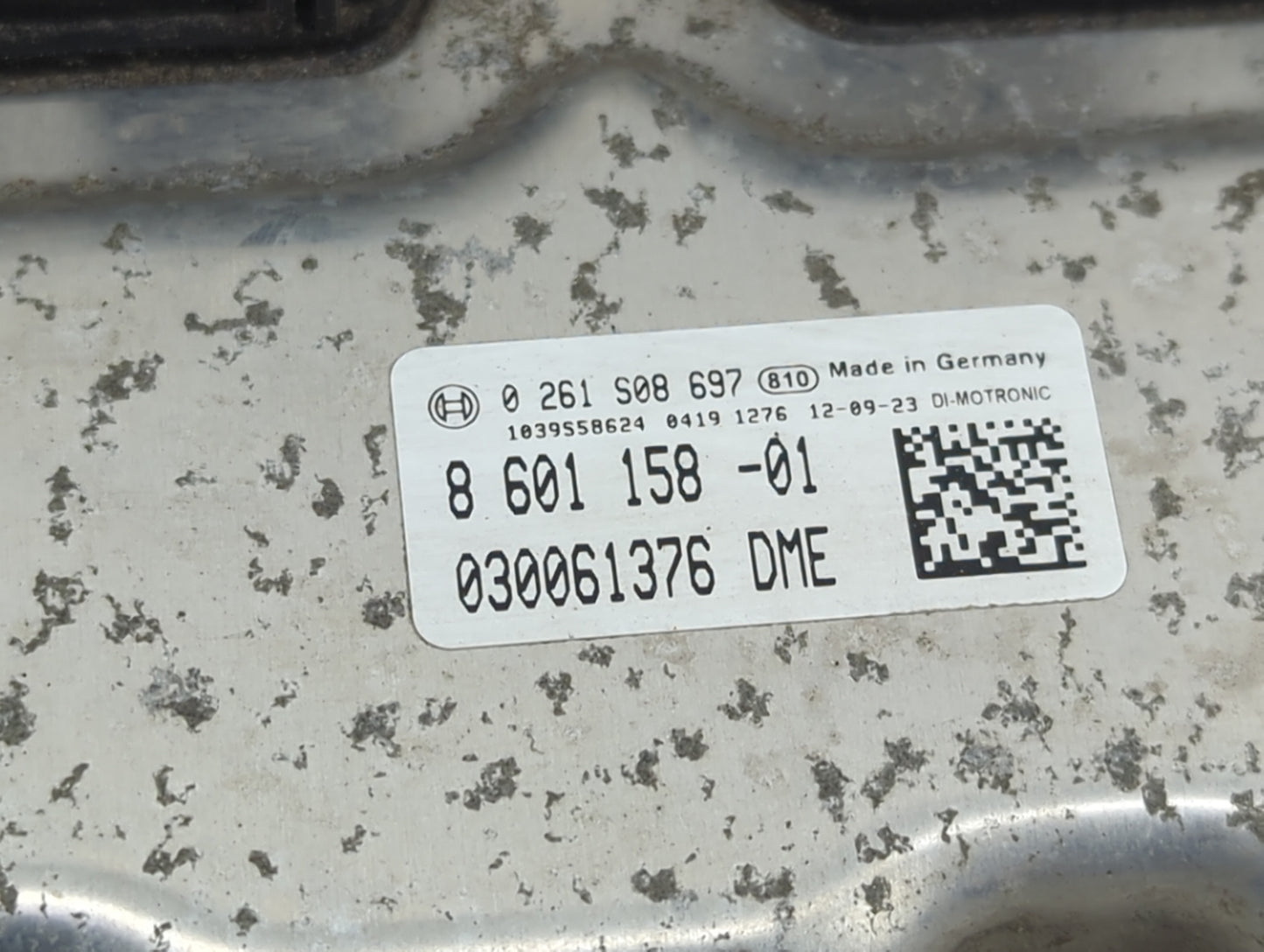 2012-2015 Bmw 328i PCM Engine Control Computer ECU ECM PCU OEM P/N:0261S08697 8601158-01, 030061376 Fits Fits 2012 2013 2014