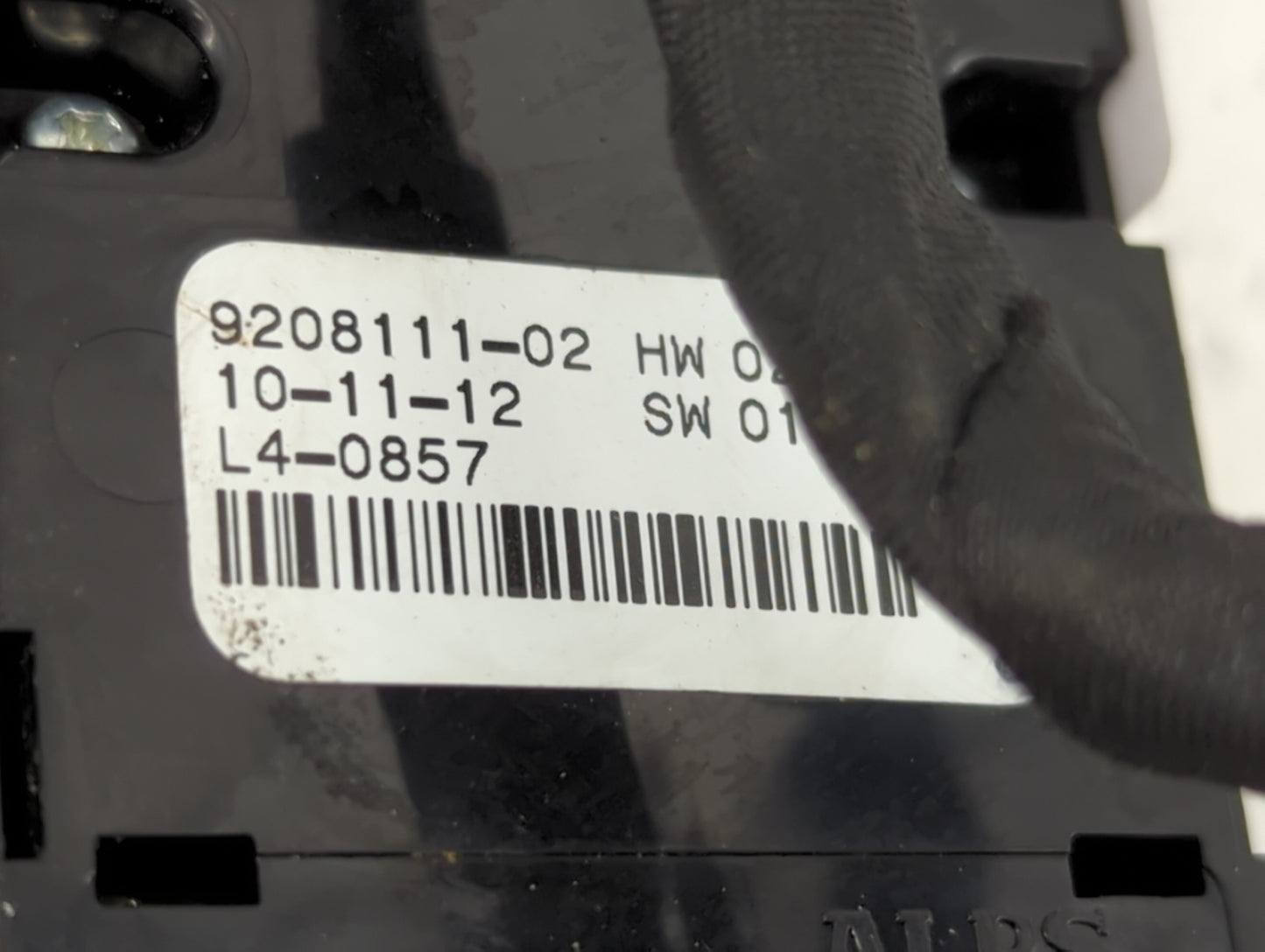 2012-2016 Bmw 328i Master Power Window Switch Replacement Driver Side Left P/N:9208111-02 Fits OEM Used Auto Parts - Oemused