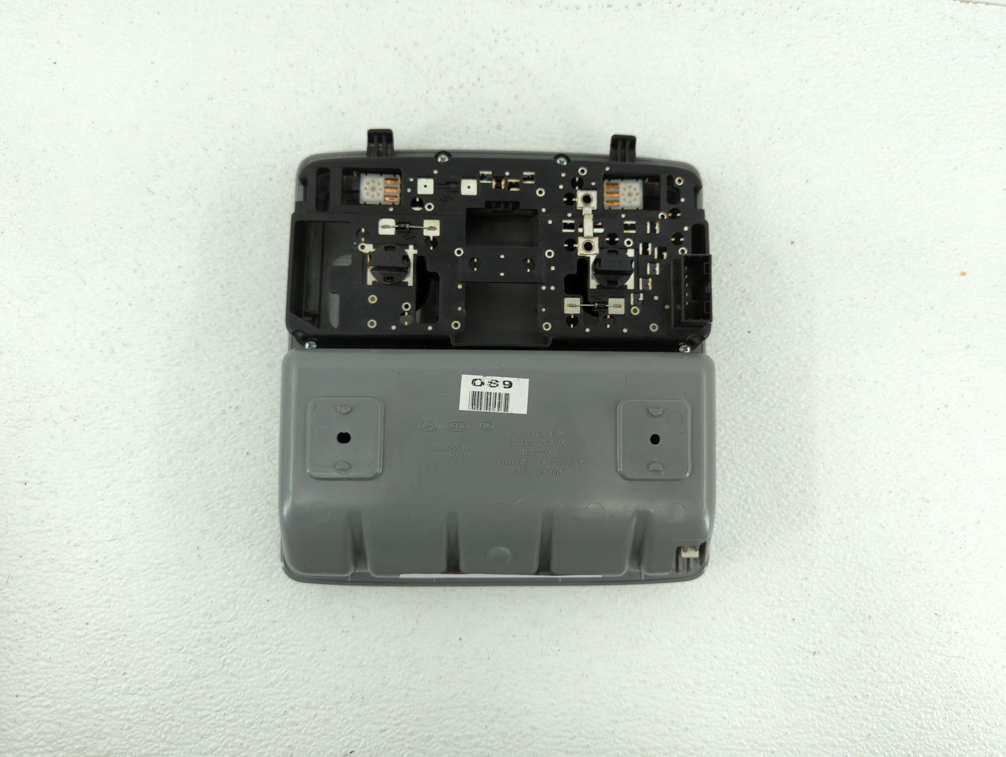 2013 Bmw 328i Overhead Roof Console Interior Dome Light Grey - Oemusedautoparts1.com