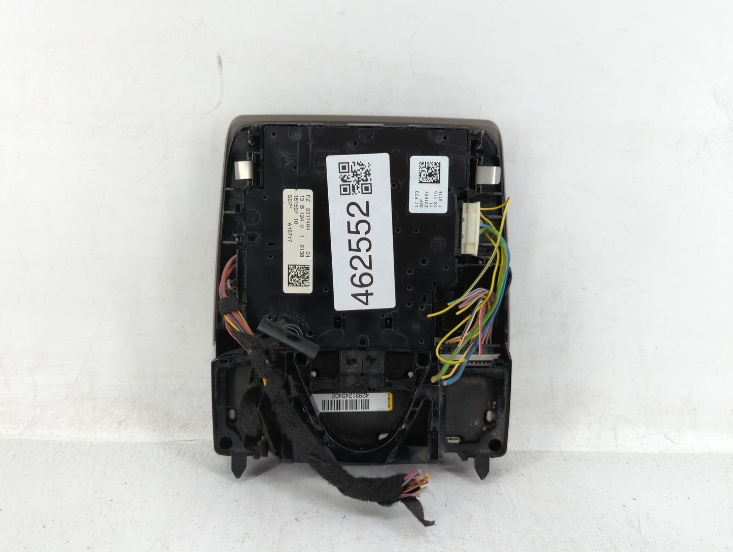 2013 Bmw 328i Overhead Roof Console Grey - Oemusedautoparts1.com