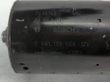 2012-2016 Bmw 328i Car Starter Motor Solenoid OEM P/N:7638194 Fits Fits 2011 2012 2013 2014 2015 2016 2017 2018 OEM Used Auto Parts