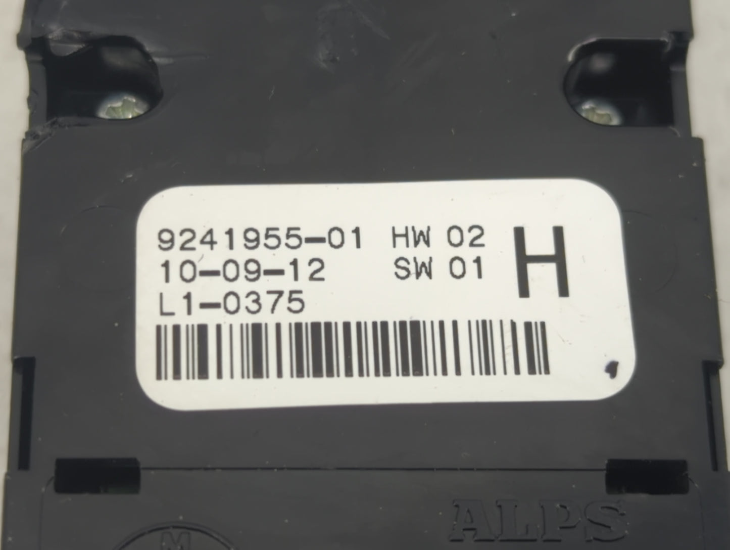 2011-2016 Bmw 528 Master Power Window Switch Replacement Driver Side Left P/N:9241955-01 Fits OEM Used Auto Parts - Oemuseda