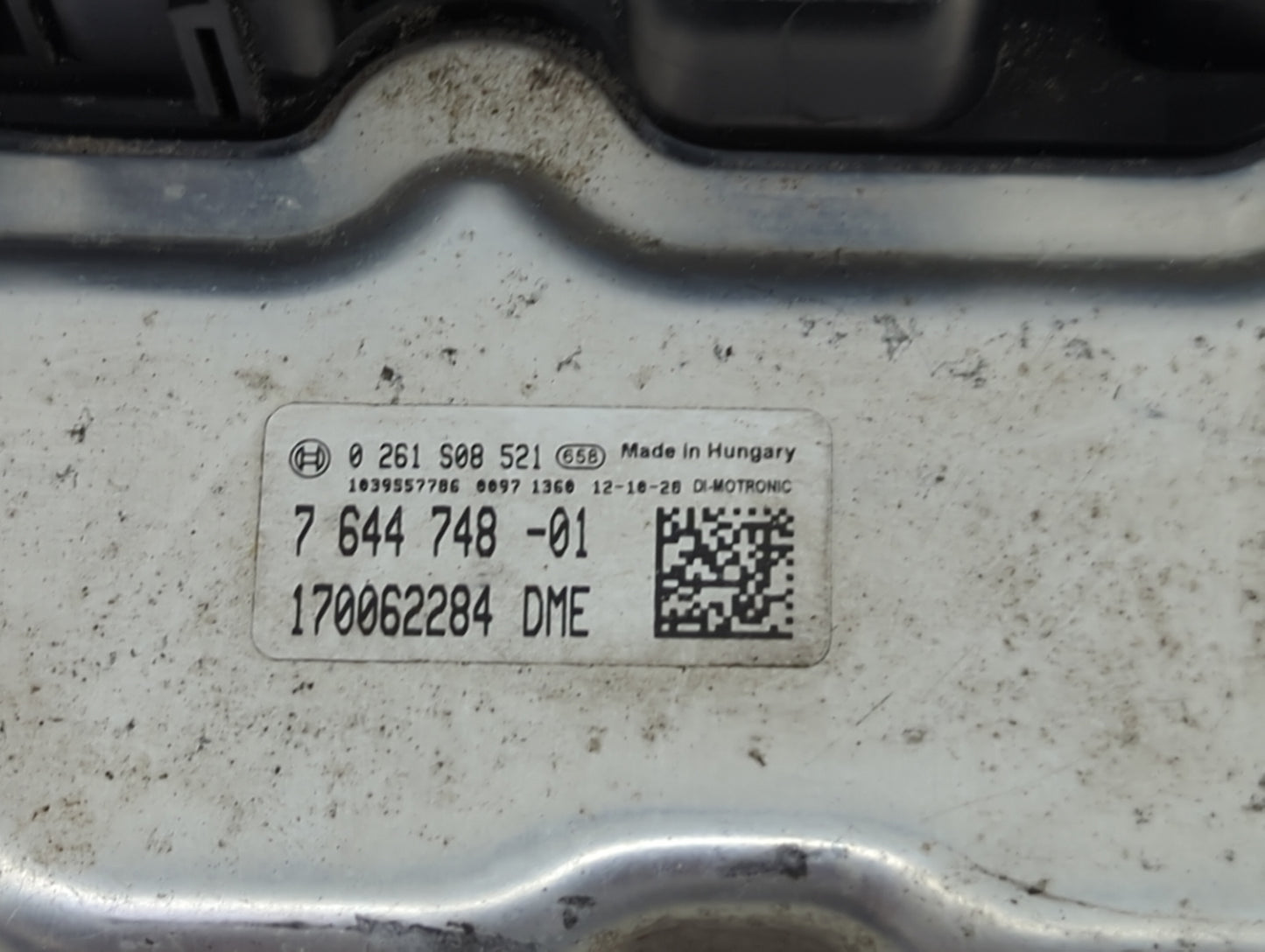 2012-2013 Bmw 528 PCM Engine Control Computer ECU ECM PCU OEM P/N:0 261 S08 521 7 644 748-01, 170062284 Fits Fits 2012 2013