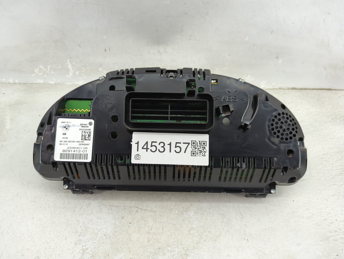 2012-2013 Bmw 528i Instrument Cluster Speedometer Gauges P/N:9291412-01 67863981, 1978944 Miles: Fits Fits 2011 2012 2013 OE