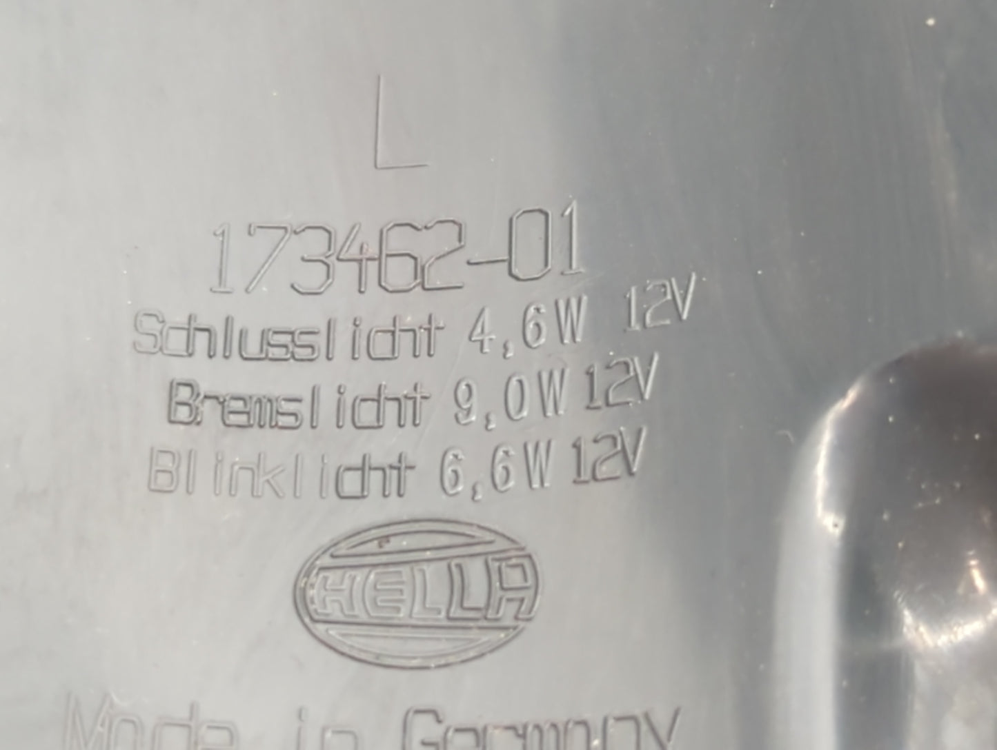 2011-2013 Bmw 528i Tail Light Assembly Driver Left OEM P/N:173462-01 Fits Fits 2011 2012 2013 OEM Used Auto Parts - Oemuseda