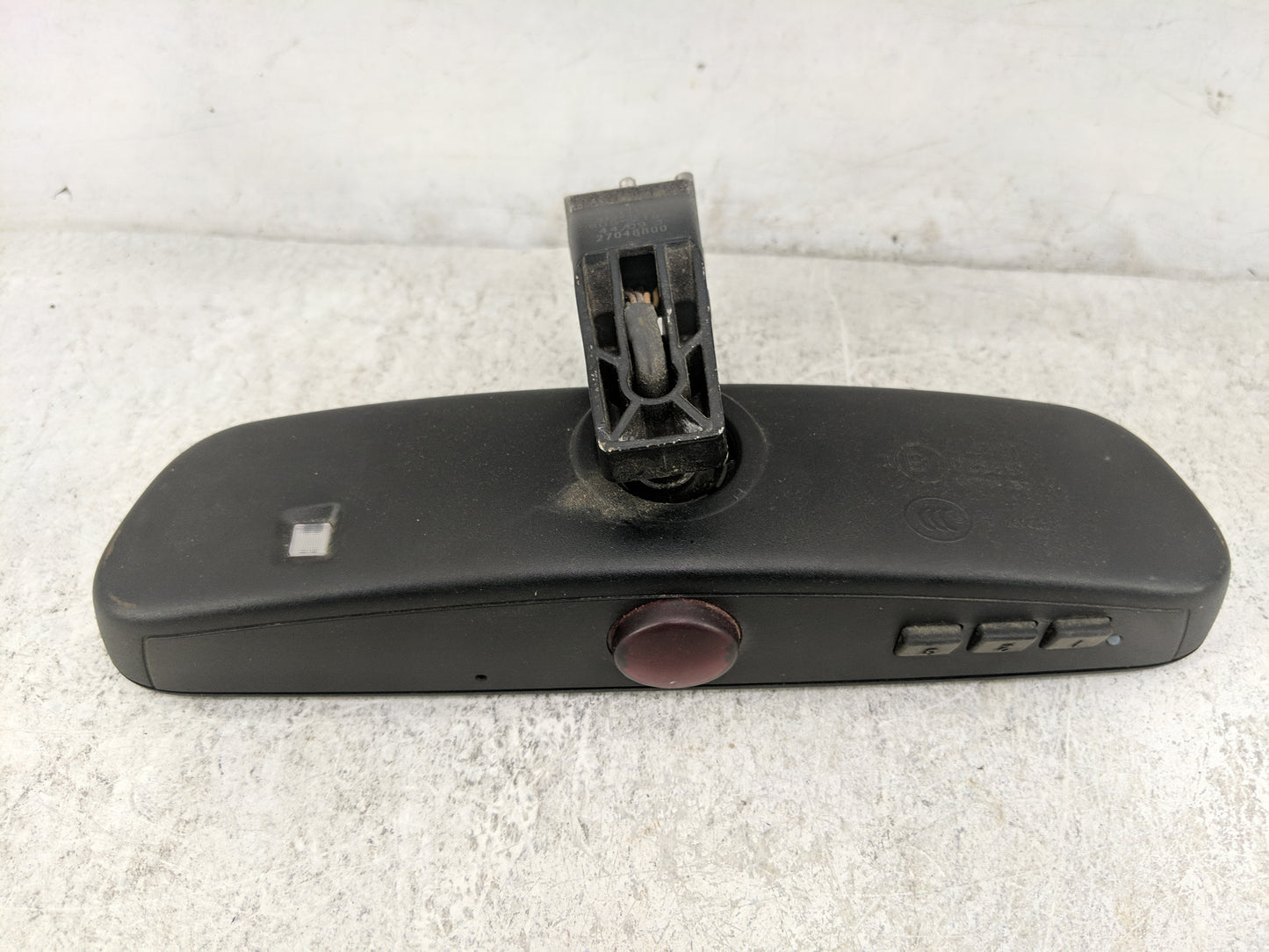 2013 Bmw 528xi Interior Rear View Mirror Replacement OEM P/N:E11 015891 E11 025891, GNTX-480 Fits OEM Used Auto Parts - Oemu