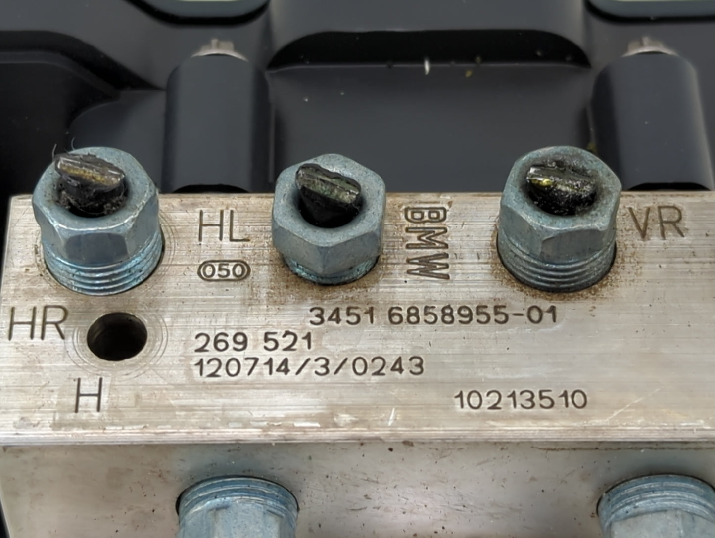 2013 Bmw 535i ABS Pump Control Module Replacement P/N:3451 6858955-01 269 521, 10213510 Fits OEM Used Auto Parts - Oemusedau