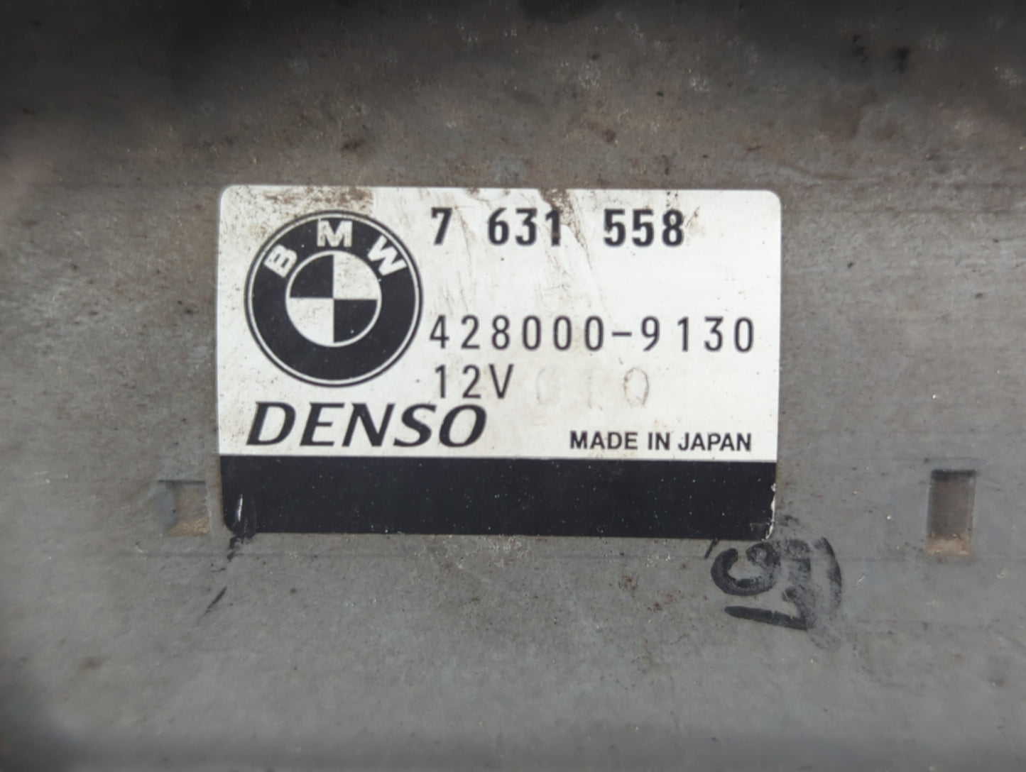 2011-2016 Bmw 535i Car Starter Motor Solenoid OEM P/N:7 631 558 Fits Fits 2011 2012 2013 2014 2015 2016 2017 2018 OEM Used A