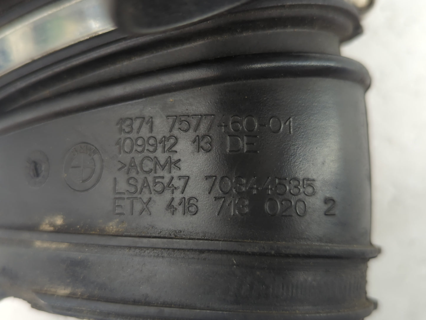 2011-2013 Bmw 550i Air Cleaner Intake-duct Hose Tube - Oemusedautoparts1.com
