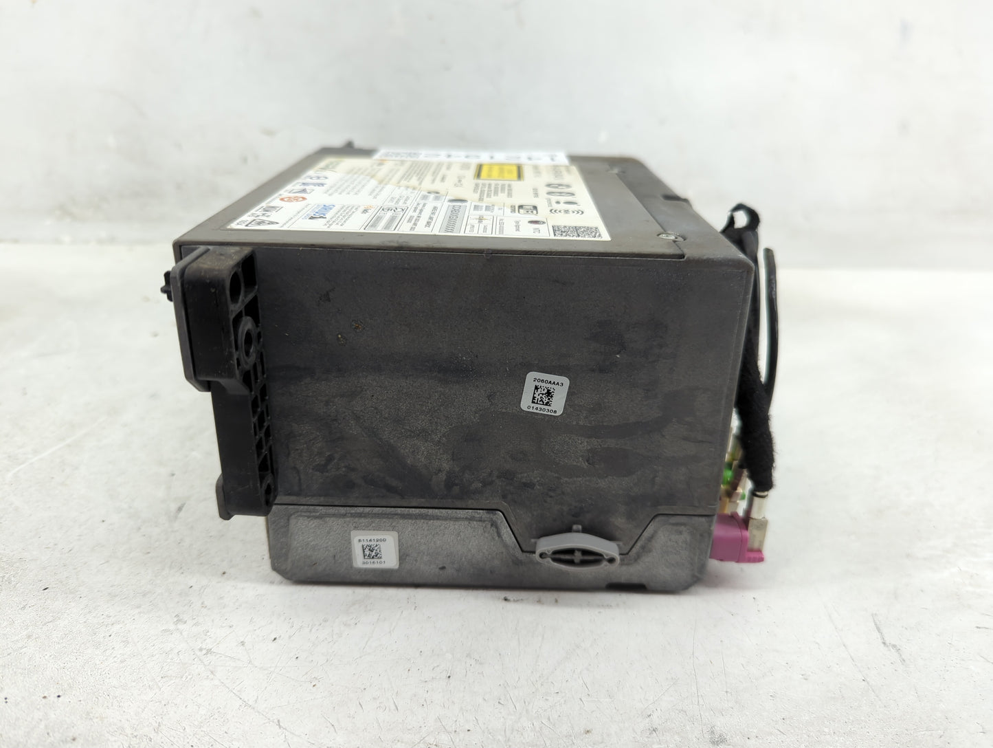 2014-2015 Bmw 740i Radio AM FM Cd Player Receiver Replacement P/N:931875201 Fits Fits 2014 2015 2016 2017 2019 OEM Used Auto