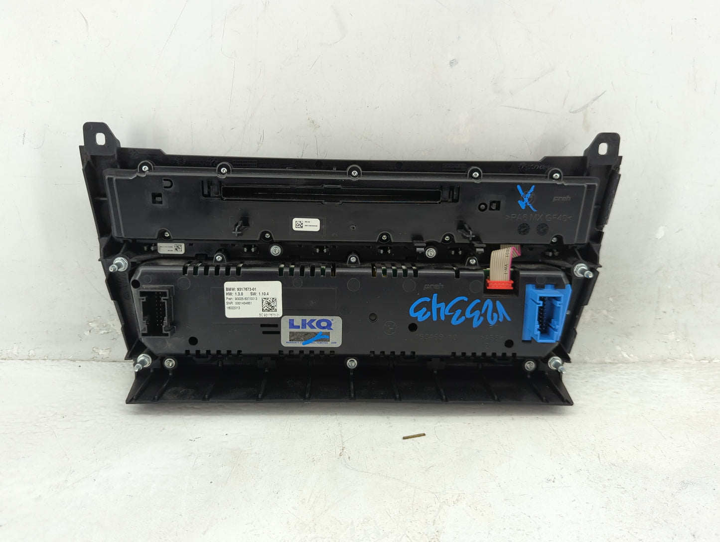 2012-2015 Bmw M5 Climate Control Module Temperature AC/Heater Replacement P/N:9317673-01 Fits Fits 2011 2012 2013 2014 2015