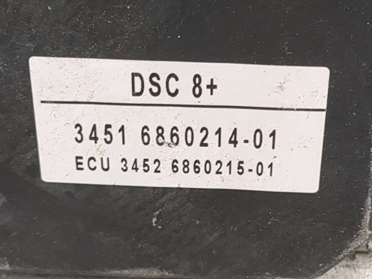 2013-2015 Bmw X1 ABS Pump Control Module Replacement P/N:6860214-01 Fits Fits 2013 2014 2015 OEM Used Auto Parts - Oemusedau