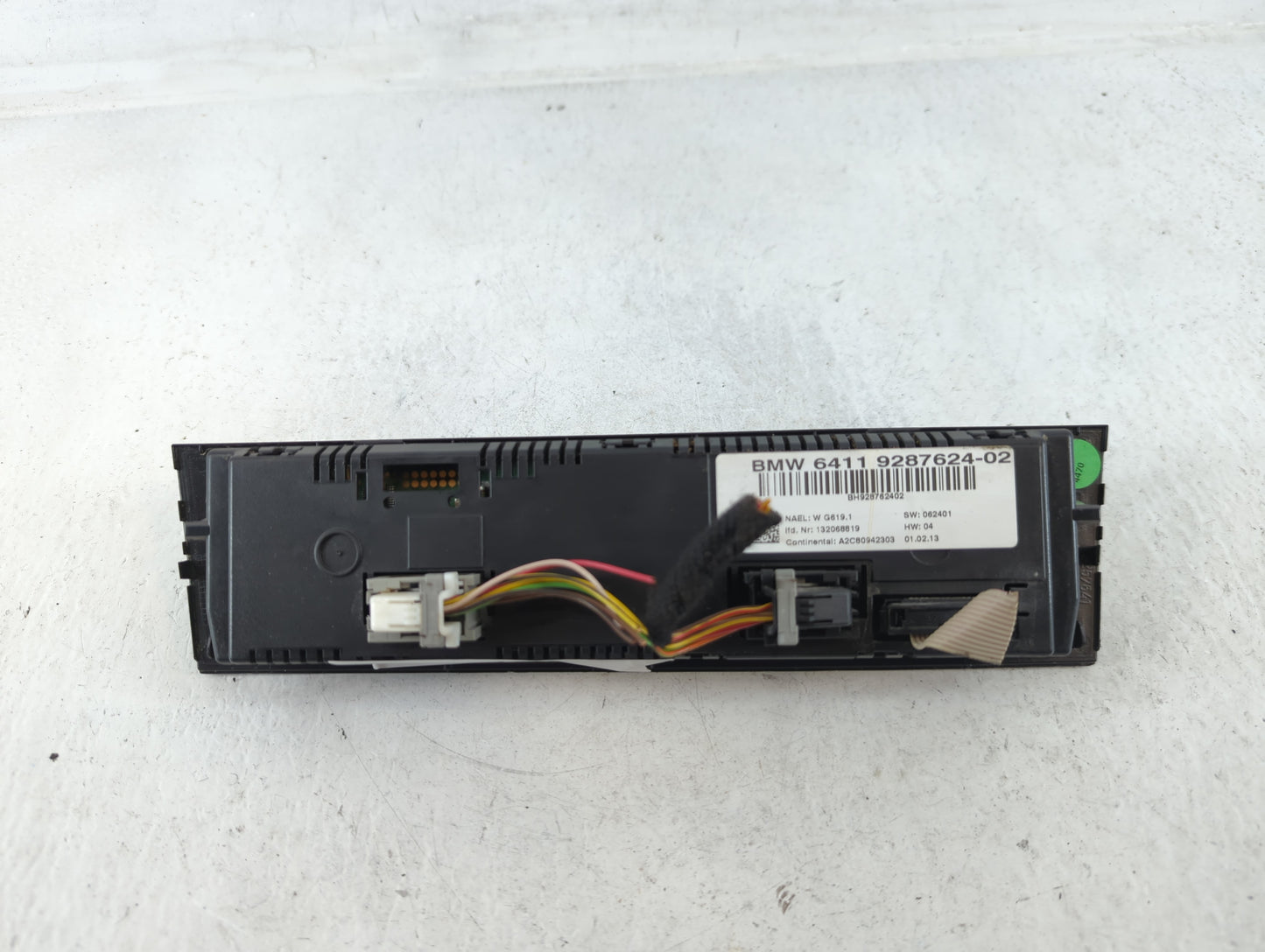 2012-2015 Bmw X1 Climate Control Module Temperature AC/Heater Replacement P/N:6411 9287624-02 Fits OEM Used Auto Parts - Oem