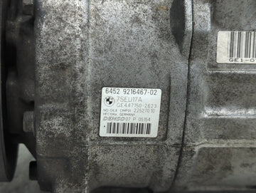2013-2017 Bmw X3 Air Conditioning A/c Ac Compressor Oem