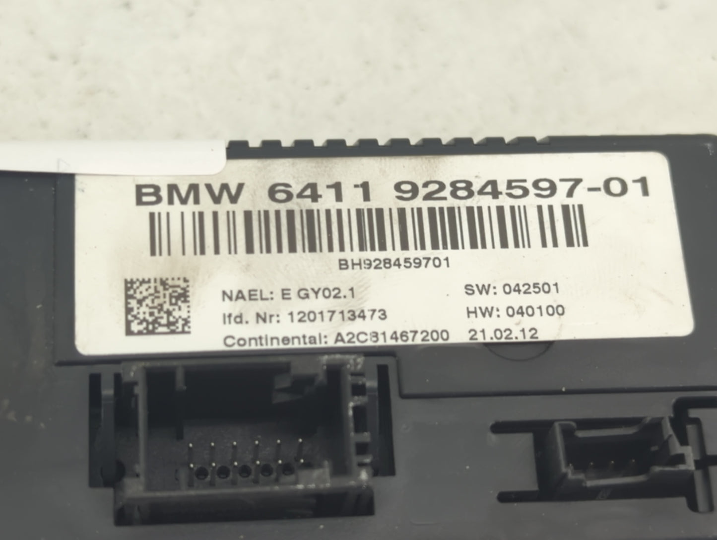 2011-2014 Bmw X3 Climate Control Module Temperature AC/Heater Replacement P/N:64119284597 A2C81467200 Fits OEM Used Auto Par