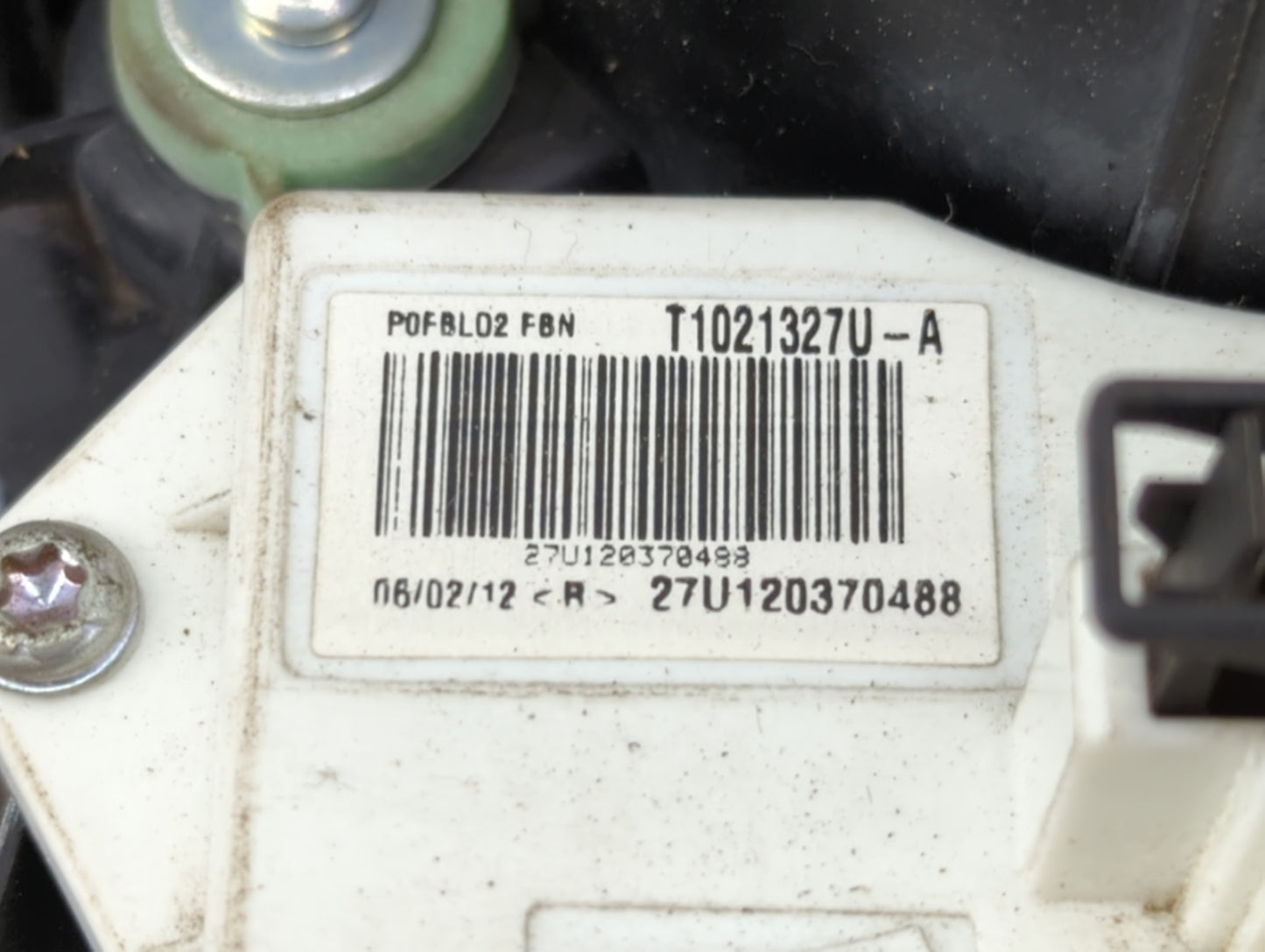 2011-2017 Bmw X3 Heater AC Blower Motor P/N:T1021327U-A 27U120370488 Fits OEM Used Auto Parts - Oemusedautoparts1.com