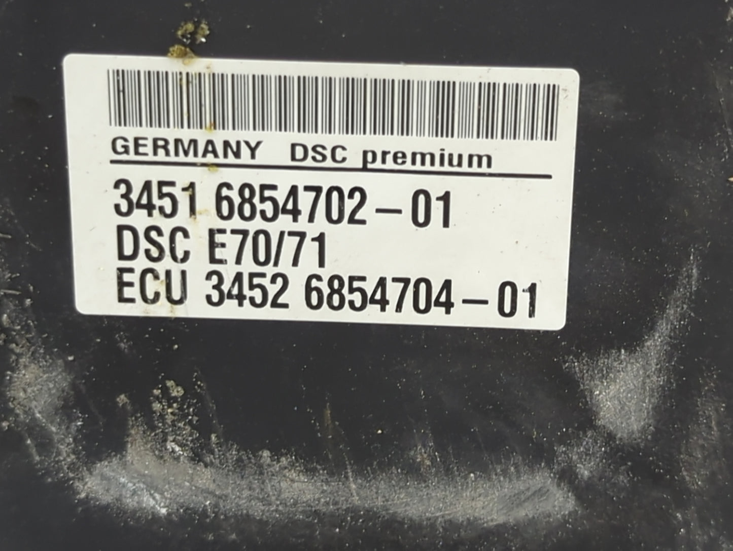 2007-2013 Bmw X5 ABS Pump Control Module Replacement P/N:6854702-01 Fits Fits 2007 2008 2009 2010 2011 2012 2013 2014 OEM Us