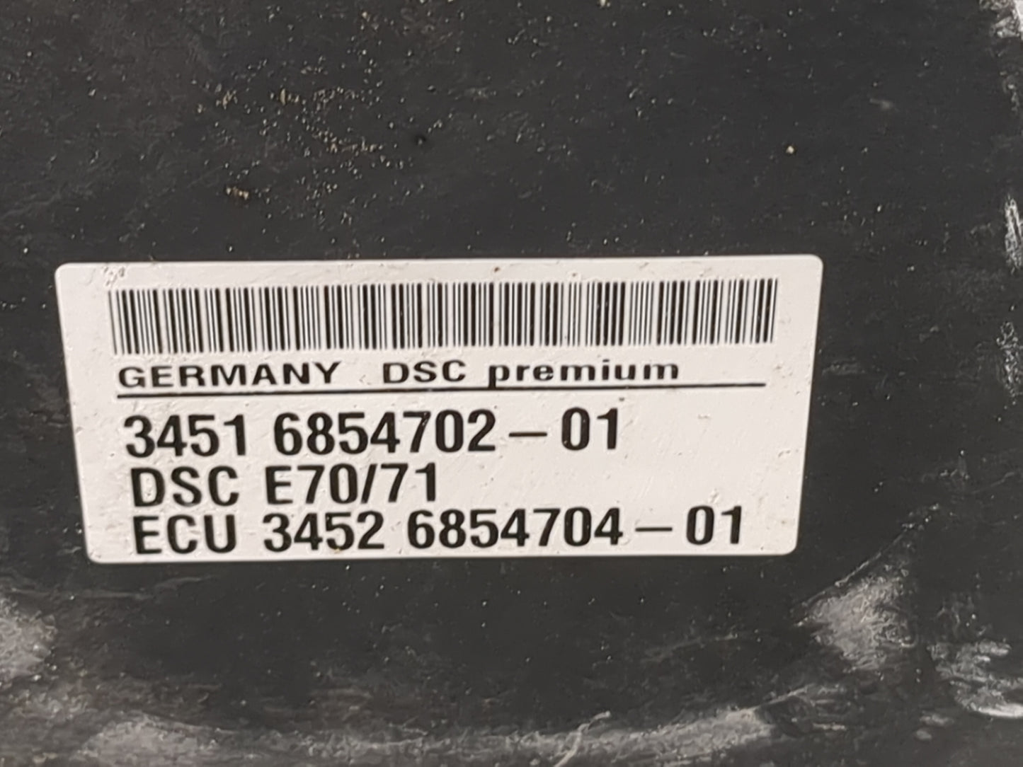 2007-2013 Bmw X5 ABS Pump Control Module Replacement P/N:6854702-01 Fits Fits 2007 2008 2009 2010 2011 2012 2013 2014 OEM Us