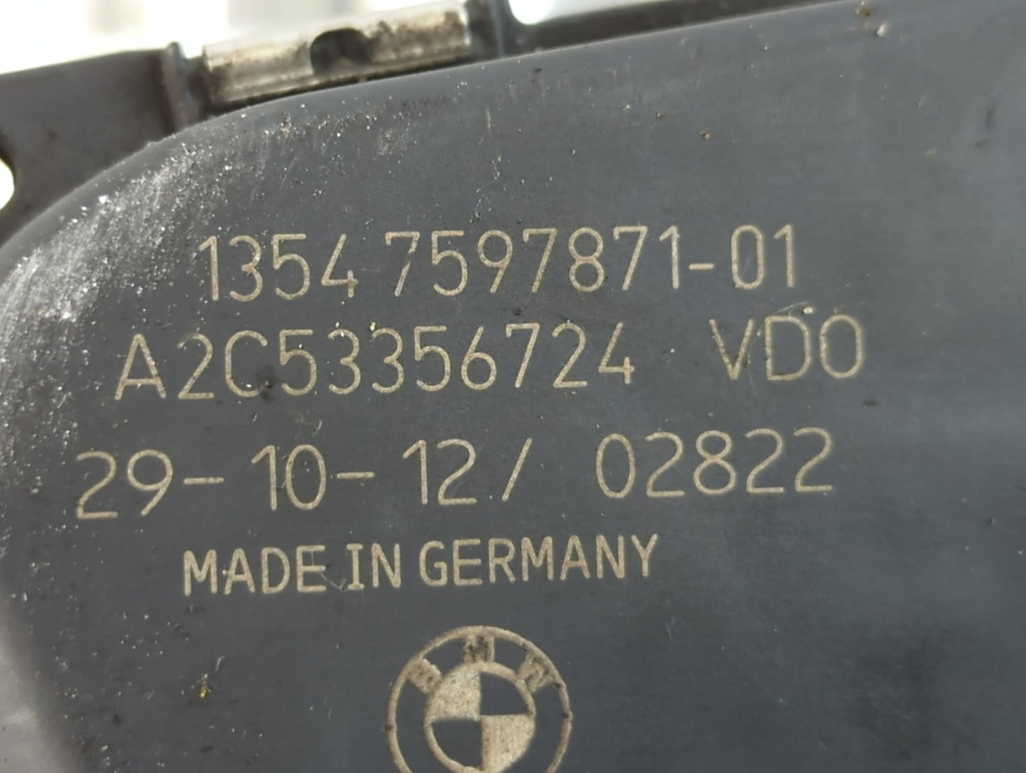 2011-2018 Bmw X5 Throttle Body P/N:1354 7597871-01 A2C53356724 Fits Fits 2010 2011 2012 2013 2014 2015 2016 2017 2018 2019 2