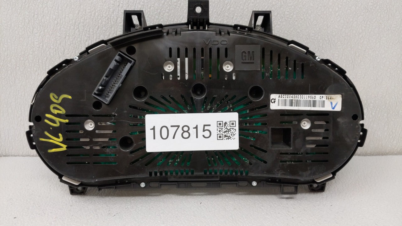 2013 Buick Encore Instrument Cluster Speedometer Gauges P/N:95323180 95136693 Miles: Fits OEM Used Auto Parts - Oemusedautop