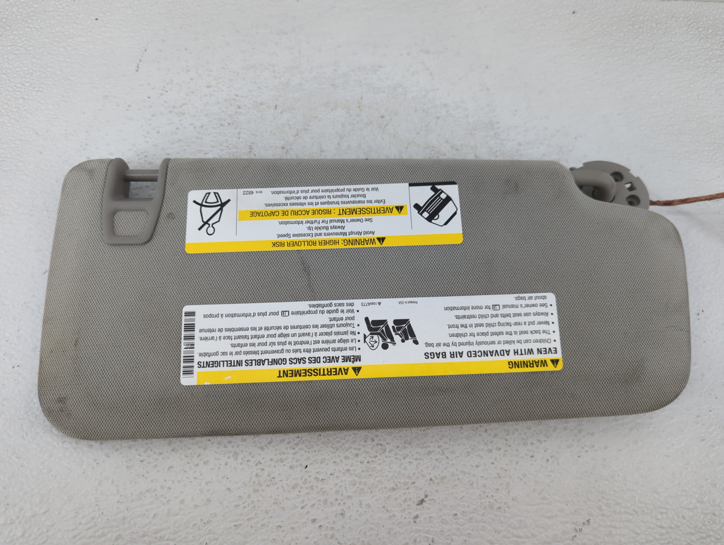 2013-2021 Buick Encore Sun Visor Shade Replacement Passenger Right Mirror Fits Fits 2013 2014 2015 2016 2017 2018 2019 2020