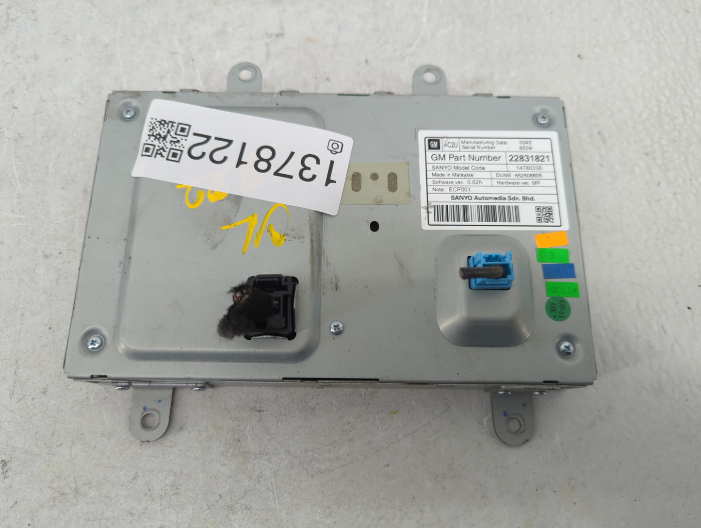 2010-2011 Buick Lacrosse Information Display Screen - Oemusedautoparts1.com